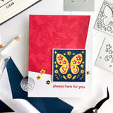 Hero Arts - Looking Glass Layering Butterfly Dies