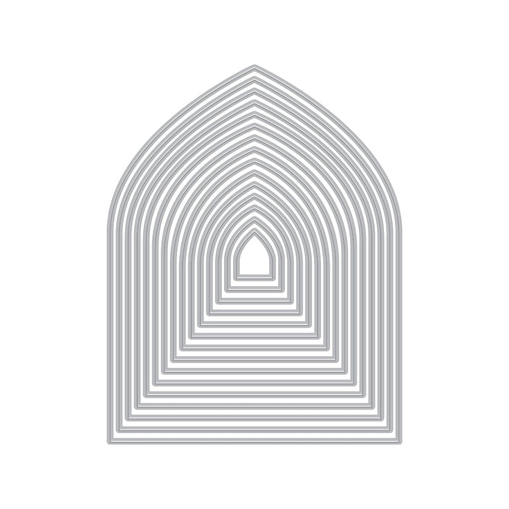 Hero Arts - Infinity Nesting Dies - Pointed Arches