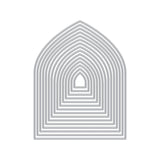 Hero Arts - Infinity Nesting Dies - Pointed Arches