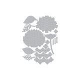 Hero Arts - Layered Hydrangea Etched Die