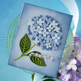 Hero Arts - Layered Hydrangea Etched Die
