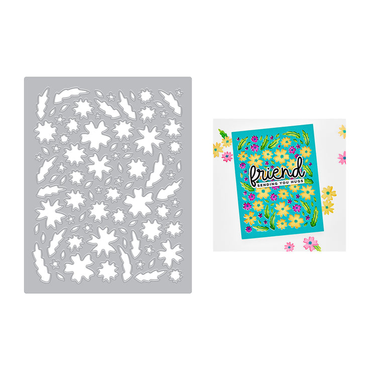 ***Pre-Order*** Hero Arts - You've Got A Friend - Bitty Floral Die