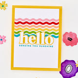 Hero Arts - Squiggly Rectangle Frames Die Set