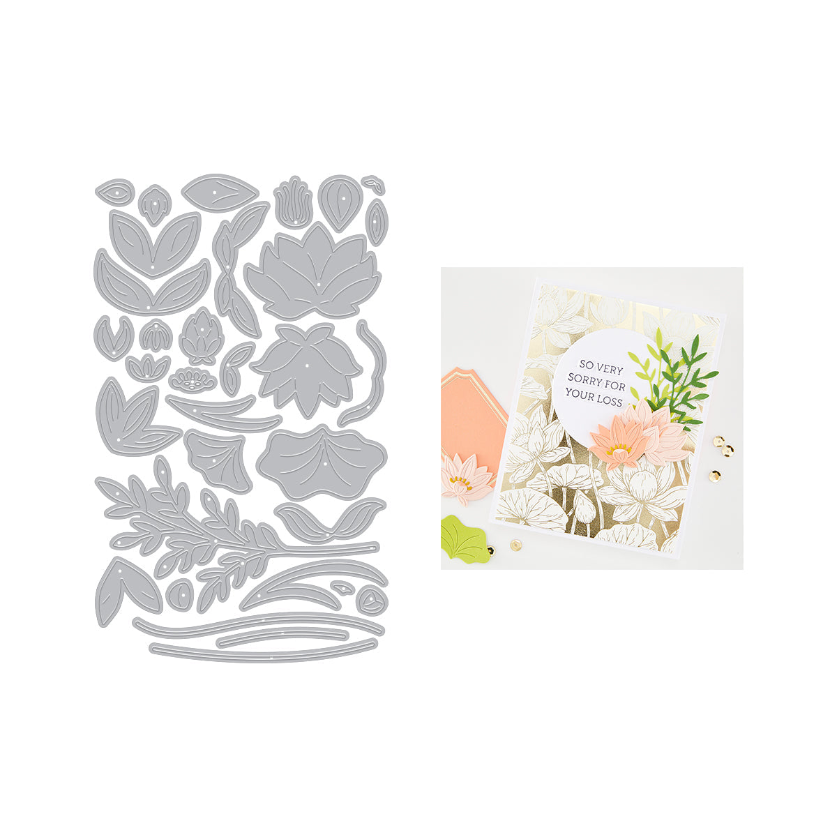 Hero Arts - Arts Lotus Flower Die Set