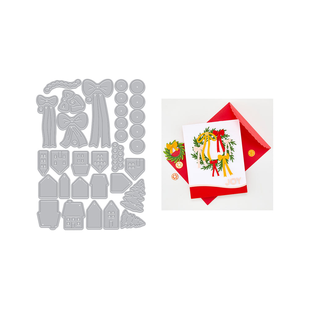 ***Pre-Order*** Hero Arts - Winter Wreath Accessories Die Set