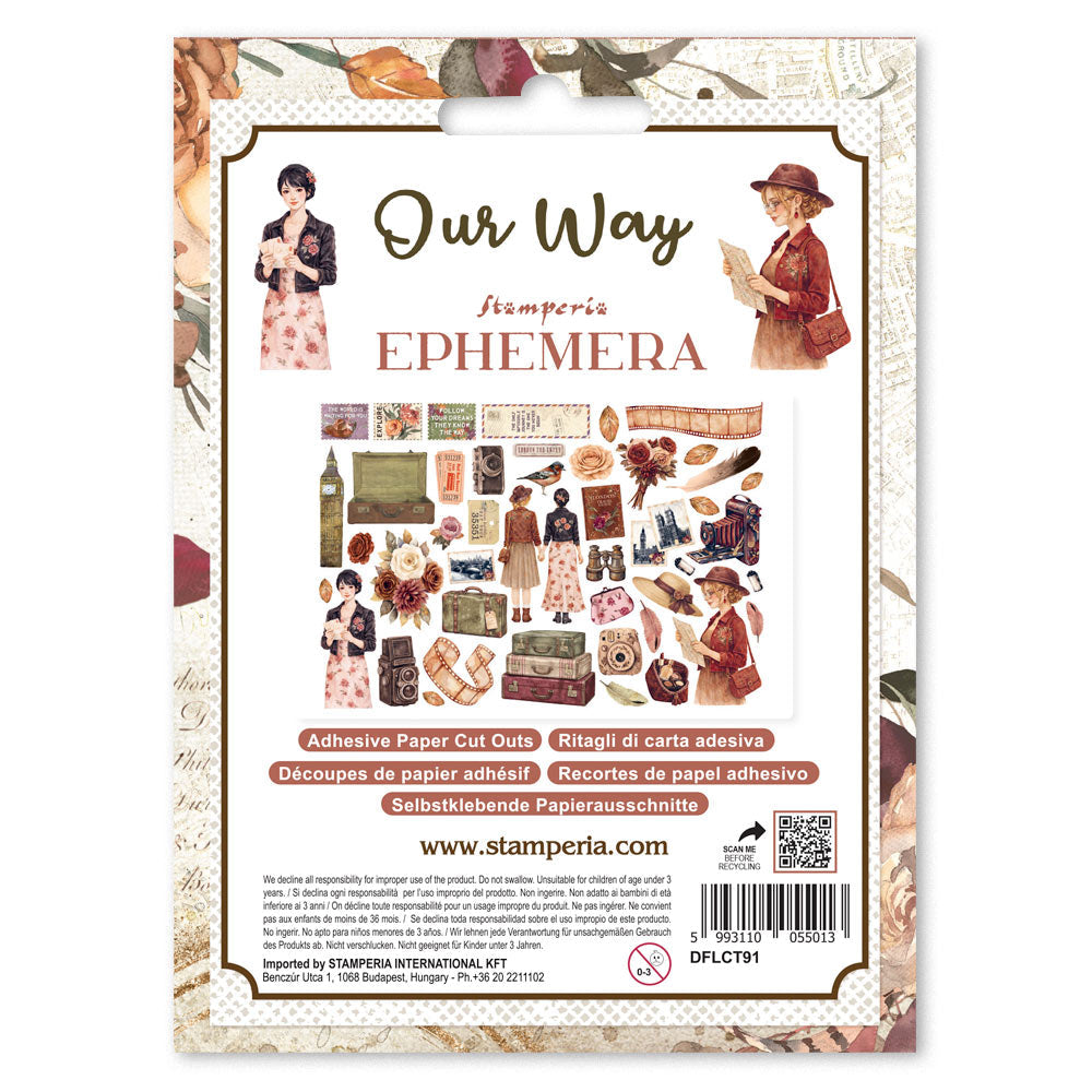 ***Pre-Order*** Stamperia - Printed Decorative Ephemera For Art And Craft - Our Way