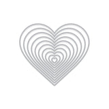 Hero Arts - Infinity Nesting Dies - Hearts