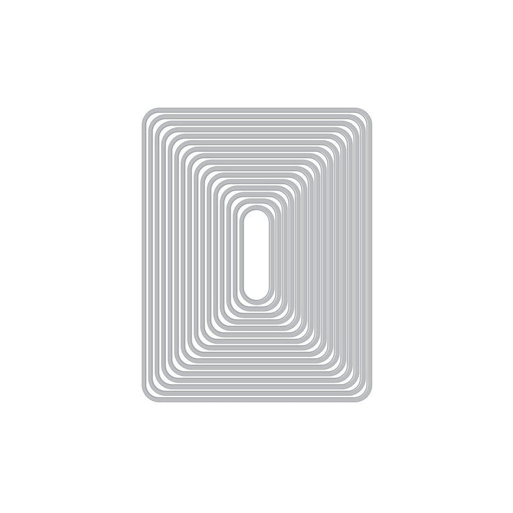 ***Pre-Order*** Hero Arts - Don't Stop Believing - Rounded Rectangle Infinity Nesting Dies