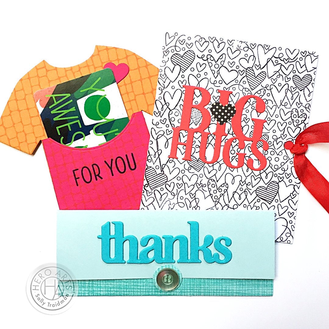 Hero Arts - Big Hugs Stamp & Cut Set
