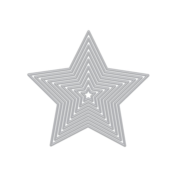 Hero Arts - Infinity Nesting Dies - 5-Point Stars
