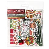 ***Pre-Order*** 49 and Market - Jolly Jingles - Chipboard Set