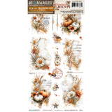 ***Pre-Order*** 49 and Market - Season's Bounty - 6 x12 Essential Rub-on Transfer Set