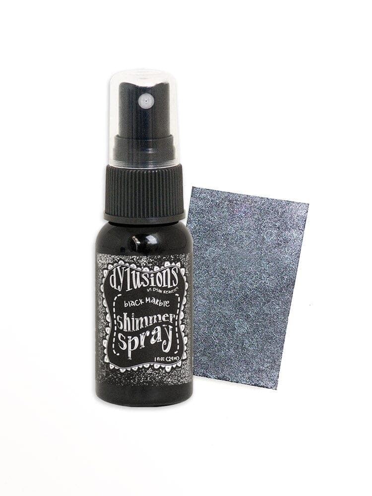 Dylusions - Shimmer Sprays - Black Marble