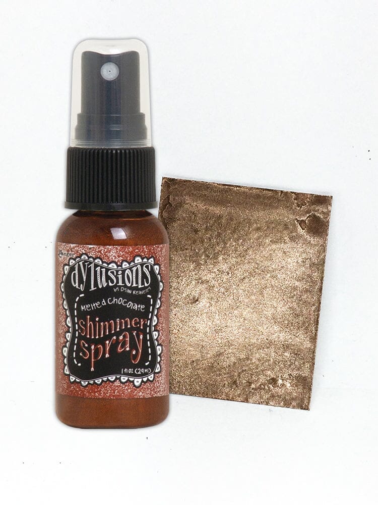 Dylusions - Shimmer Sprays - Melted Chocolate