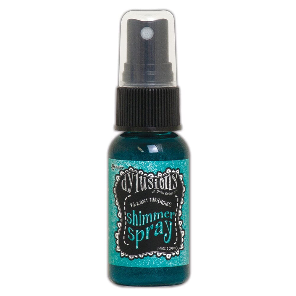 Dylusions - Shimmer Sprays - Vibrant Turquoise