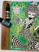 Dylusions - Shimmer Sprays - Island Parrot