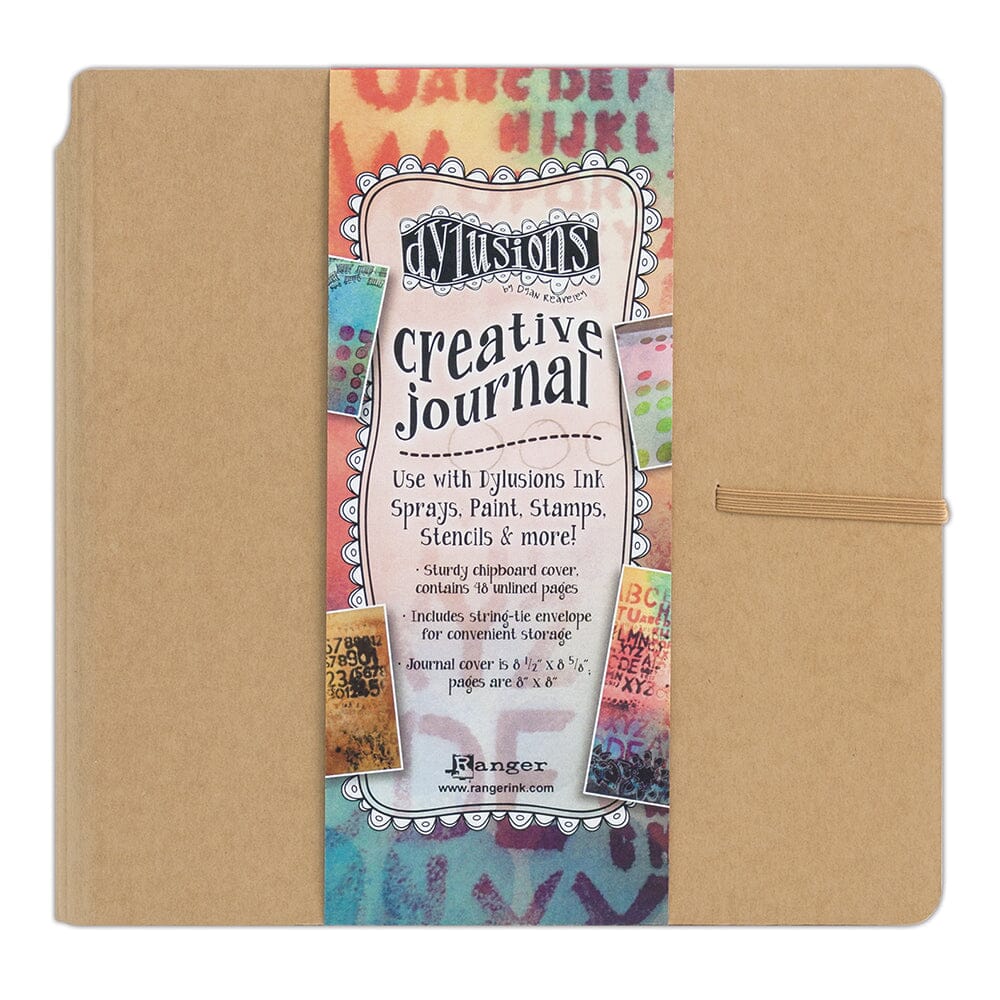 Dylusions - Creative Journal Square - Kraft
