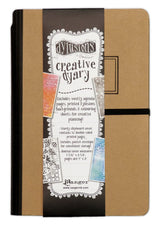 Dylusions - Creative Dyary 5"X8" - Kraft W/Black