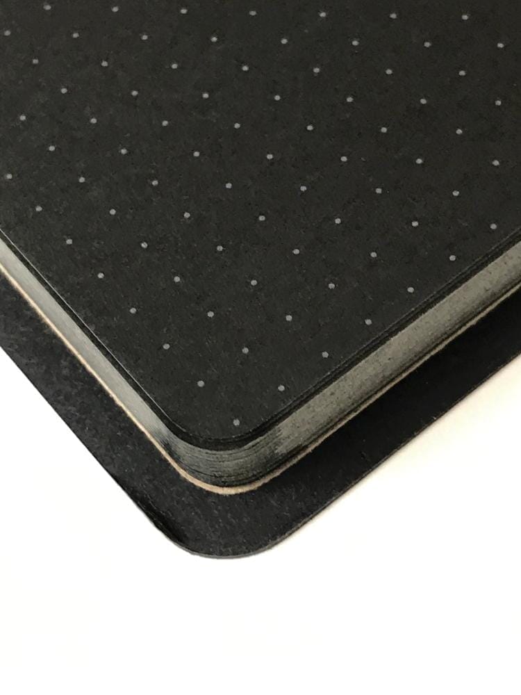 Dylusions - Dot Grid Journal 11.75"X9" - Black