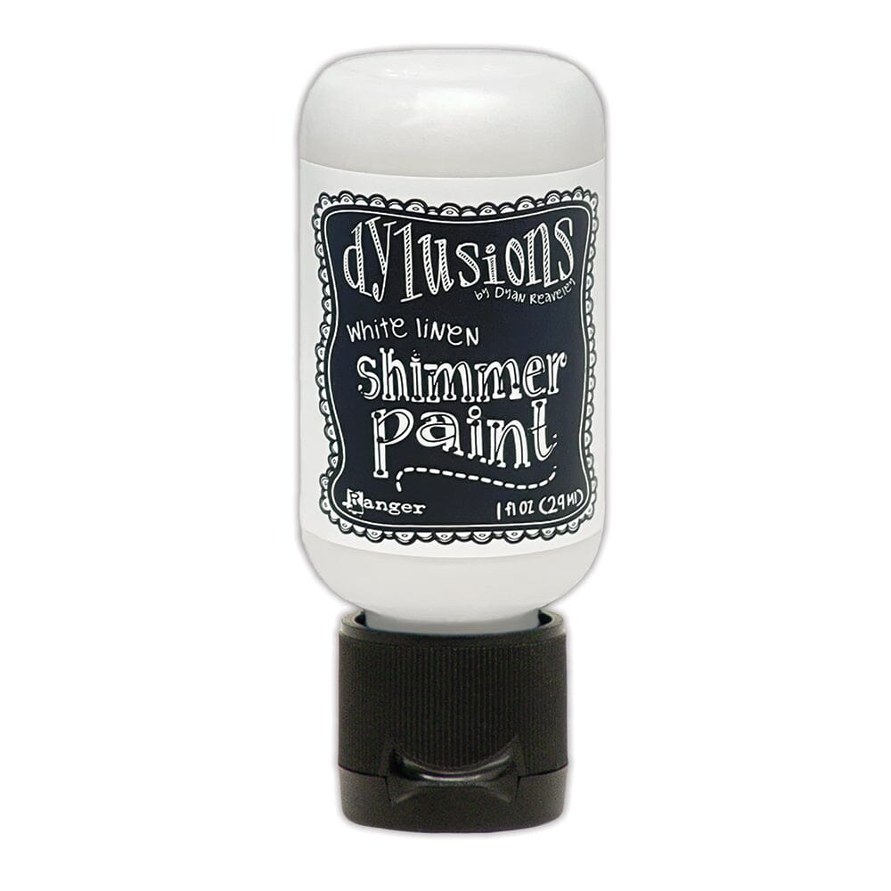 Dylusions - Shimmer Paint - White Linen