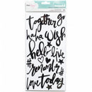 Dear Lizzy - Documentary Thickers - Phrase Stickers - Snapshots - Black Foam