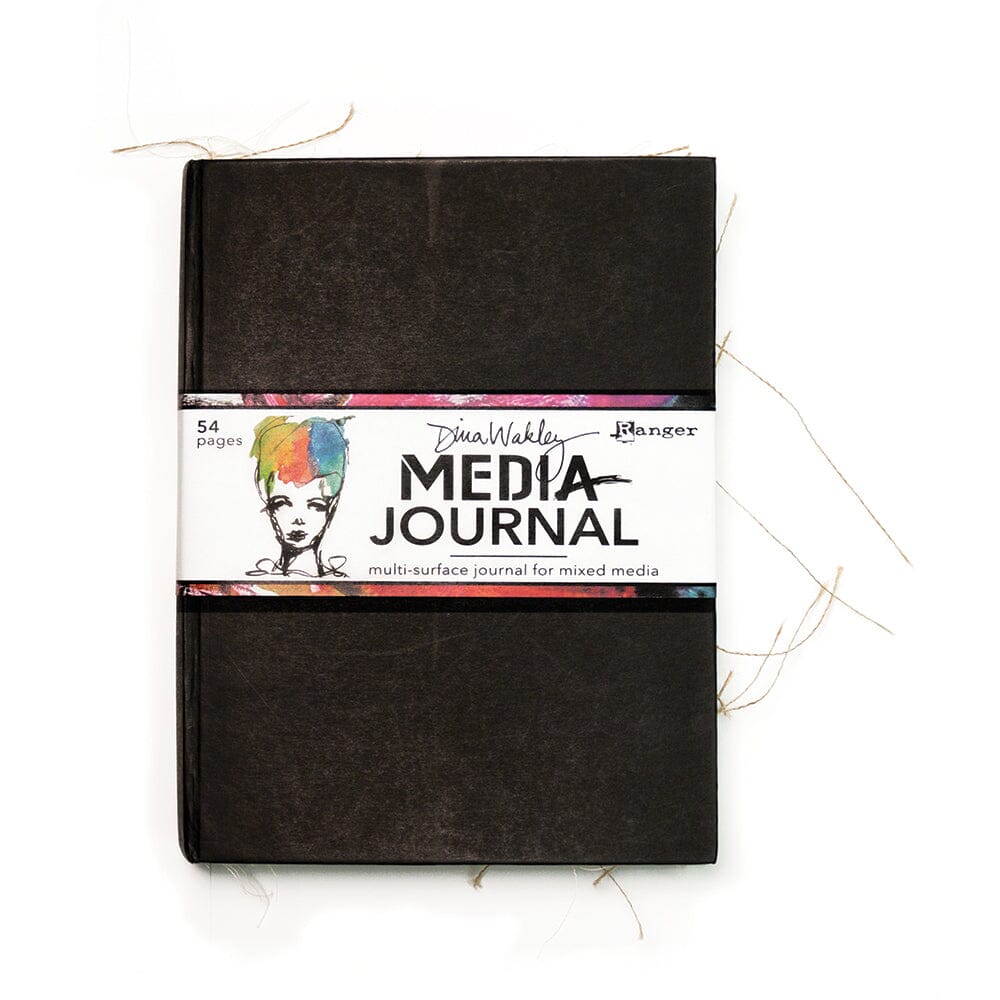 Dina Wakley -  Journal 8"X10" - Black