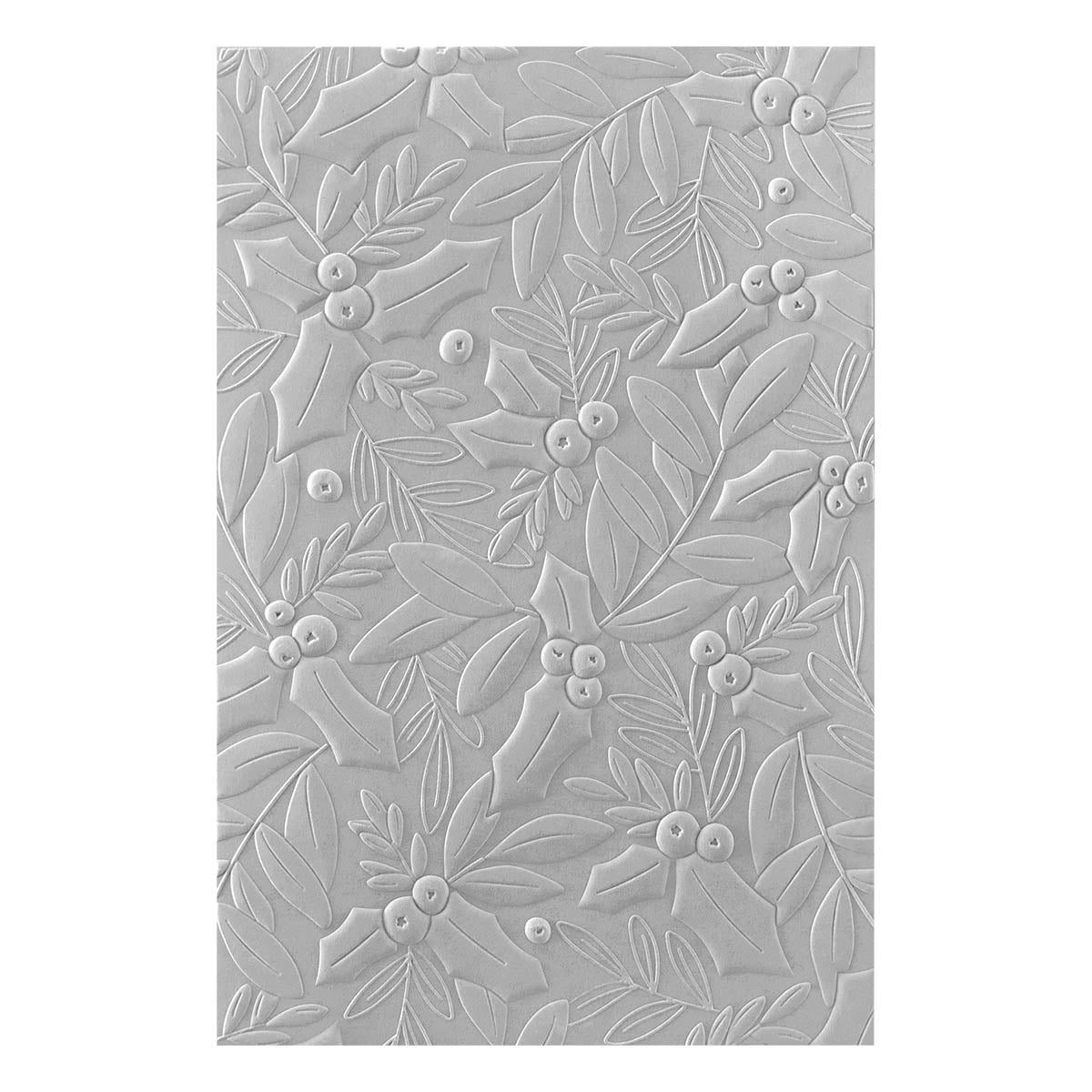 Spellbinders - Holly & Foliage 3D Embossing Folder by Yana Smakula