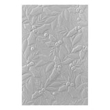 Spellbinders - Holly & Foliage 3D Embossing Folder by Yana Smakula