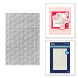 Spellbinders - Woven 3D Embossing Folder by Simon Hurley