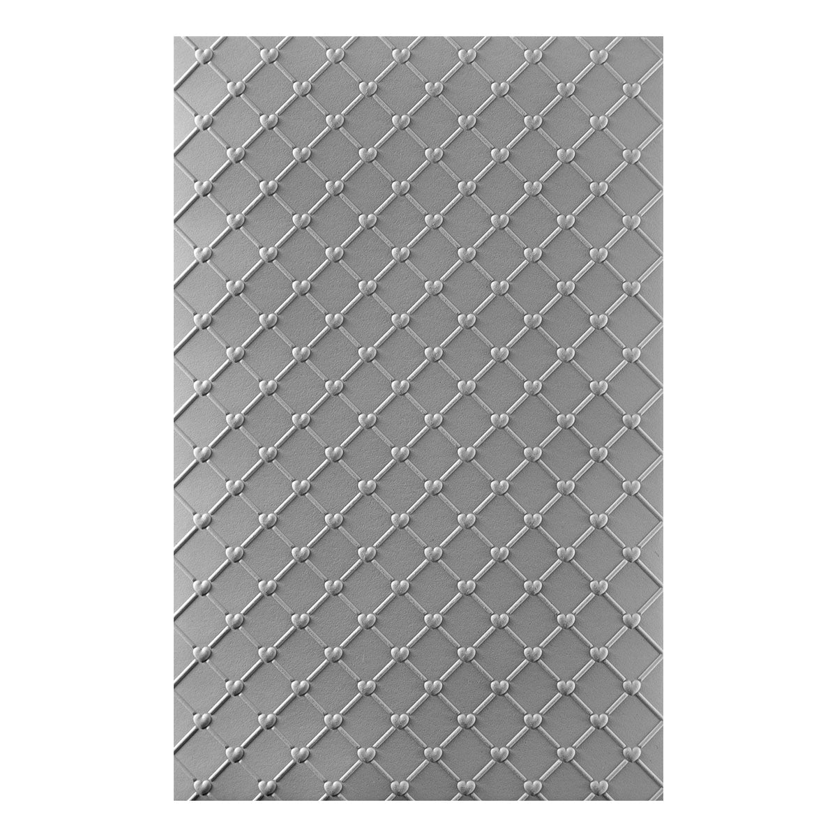 Spellbinders - Cross My Heart 3D Embossing Folder
