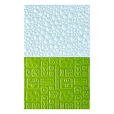 Spellbinders - Suds & Buds 3D Embossing Folder