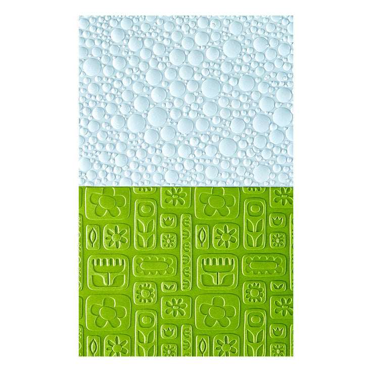 ***Pre-Order*** Spellbinders - Shiny New Day - Suds & Buds 3D Embossing Folder