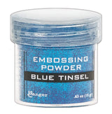 Ranger - Embossing Powder - Blue Tinsel