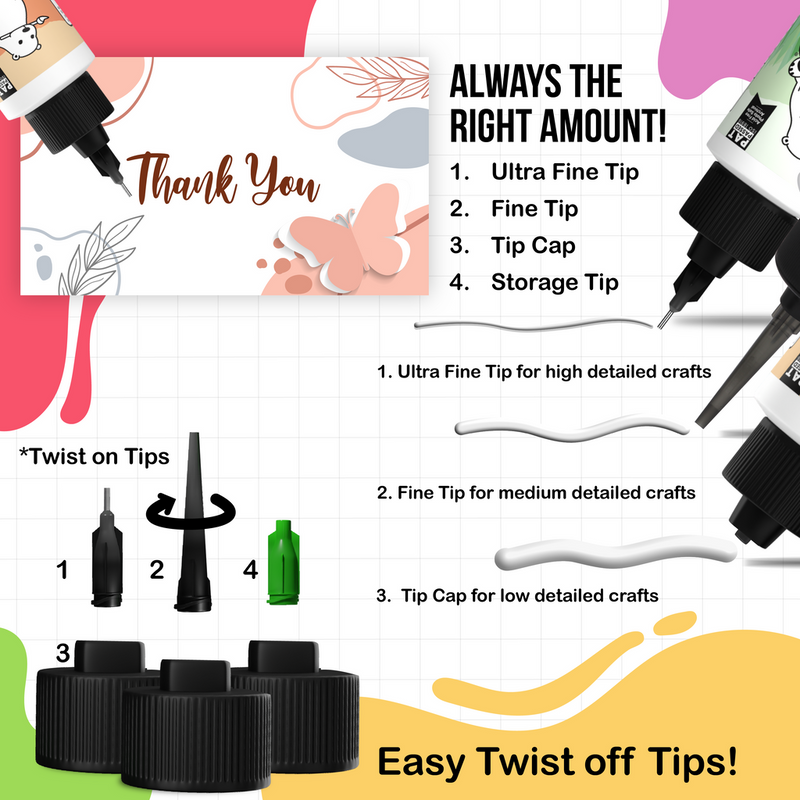 Bearly Art - Precision Craft Glue - The Mini