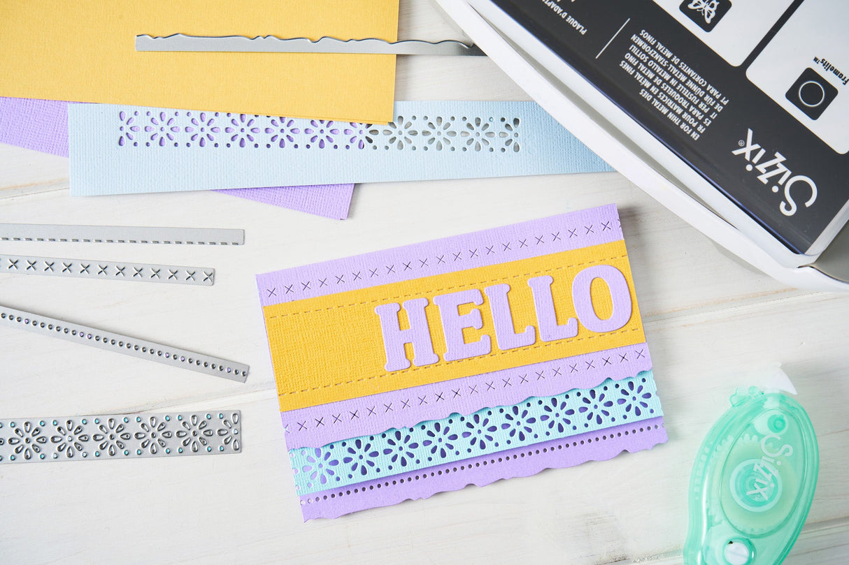 Sizzix - Thinlits 26PK Die Set - Nora Alphabet by Eileen Hull