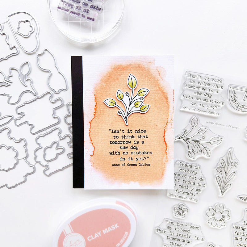 ***Pre-Order*** Catherine Pooler - Excerpts Sentiments - Stamp Set