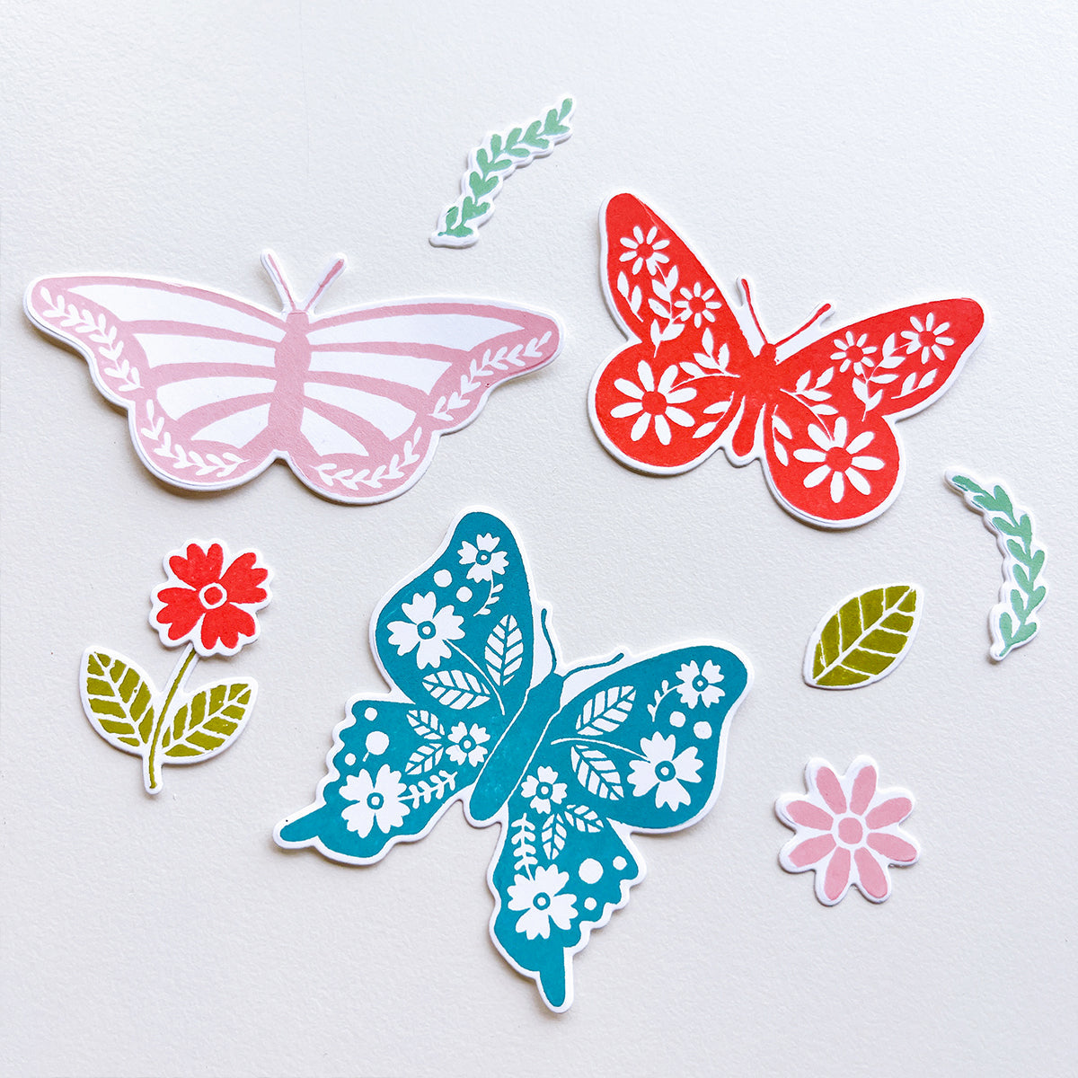 Catherine Pooler - Flourished Butterflies Bundle