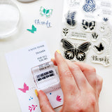 Catherine Pooler - Flutters & Thanks Stamp Set