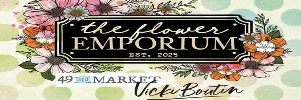 ***Pre-Order*** Vicki Boutin Design Flower Emporium 49 and Market Event Kit- Pre order