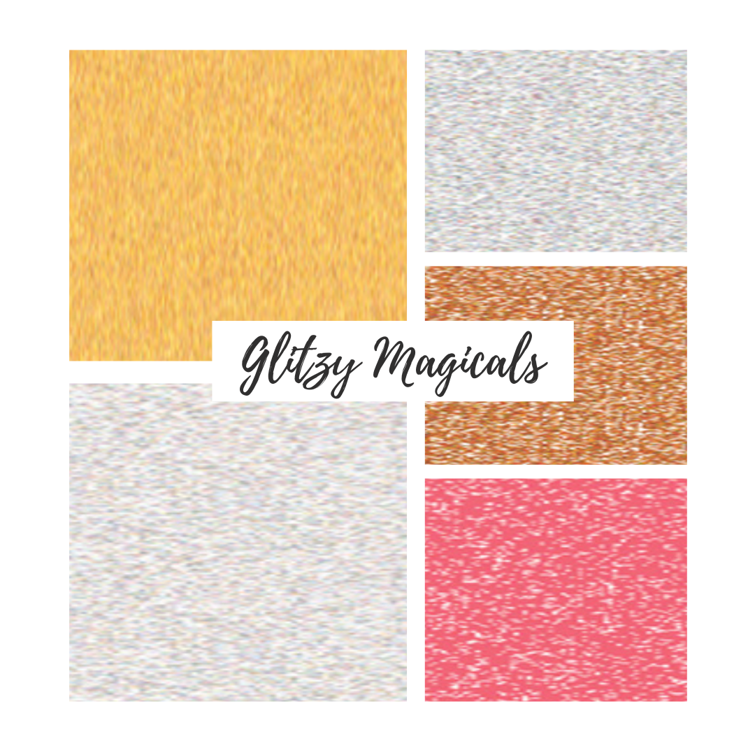 Lindy's Stamp Gang - Magicals - Shaker Set - Glitzy Magicals