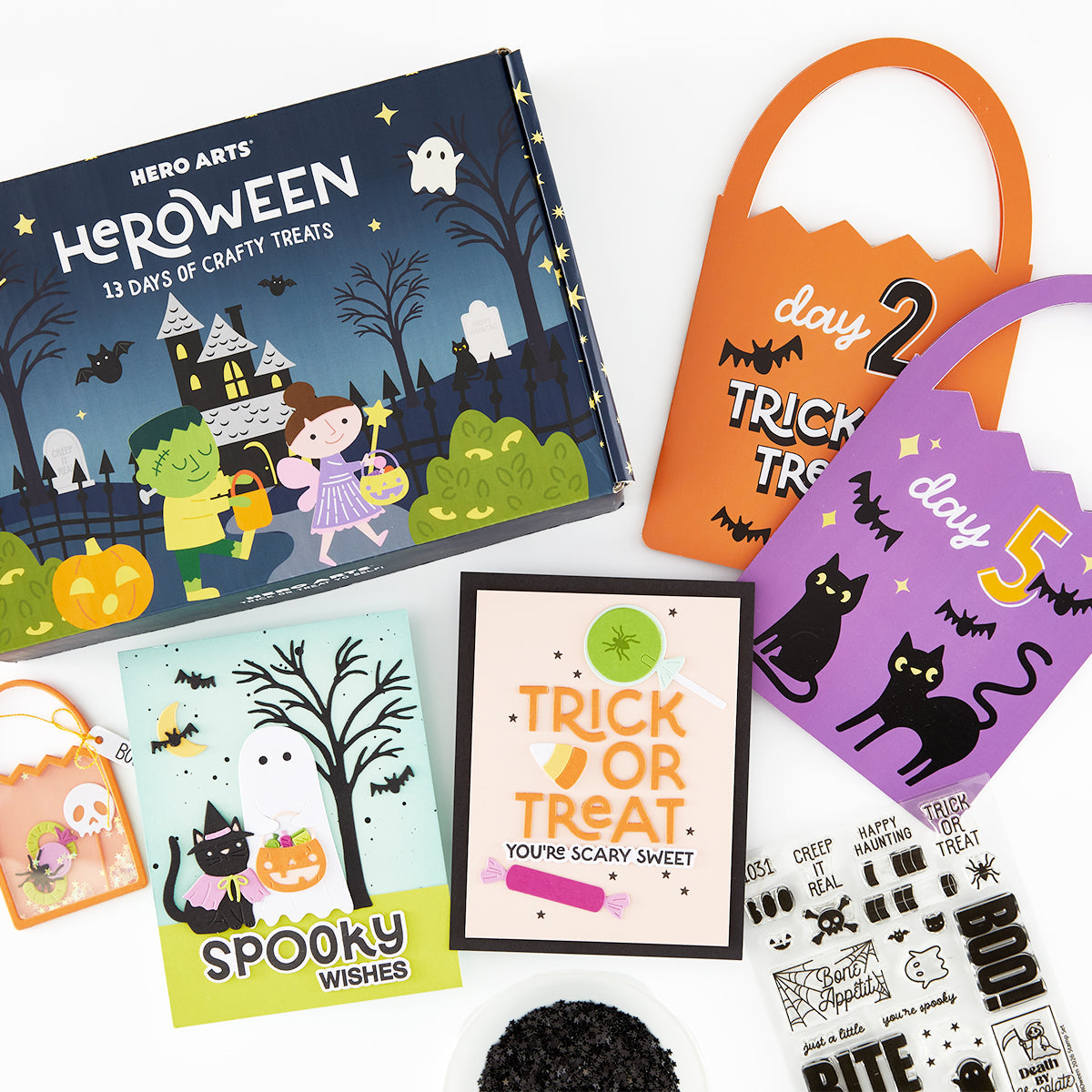 ***Pre-Order*** Hero Arts - HEROWeen: 13 Days of Crafty Treats