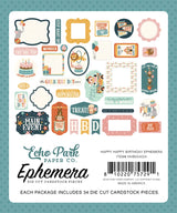***Pre-Order*** Echo Park - Happy Happy Birthday - Ephemera
