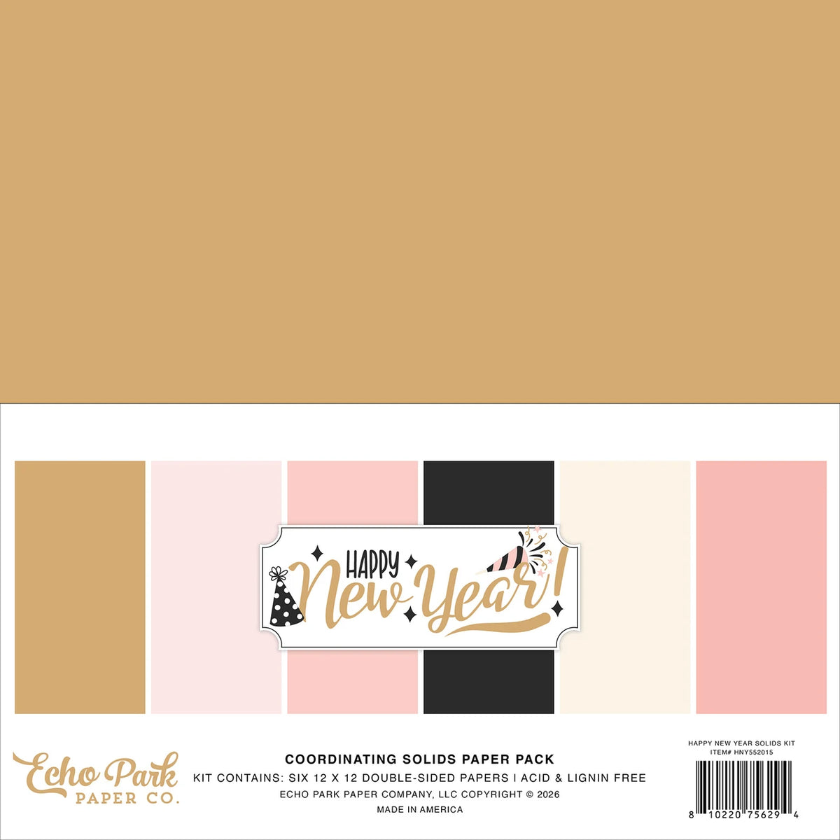 ***Pre-Order*** Echo Park - Happy New Year - Solids Kit