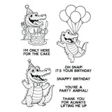 ***Pre-Order*** Spellbinders - Stamps & Dies by Simon Hurley - Ranger Snappy Birthday Clear Stamp Set