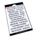 Catherine Pooler - Holiday One Liner Sentiments Stamp Set