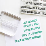 Catherine Pooler - Holiday One Liner Sentiments Stamp Set