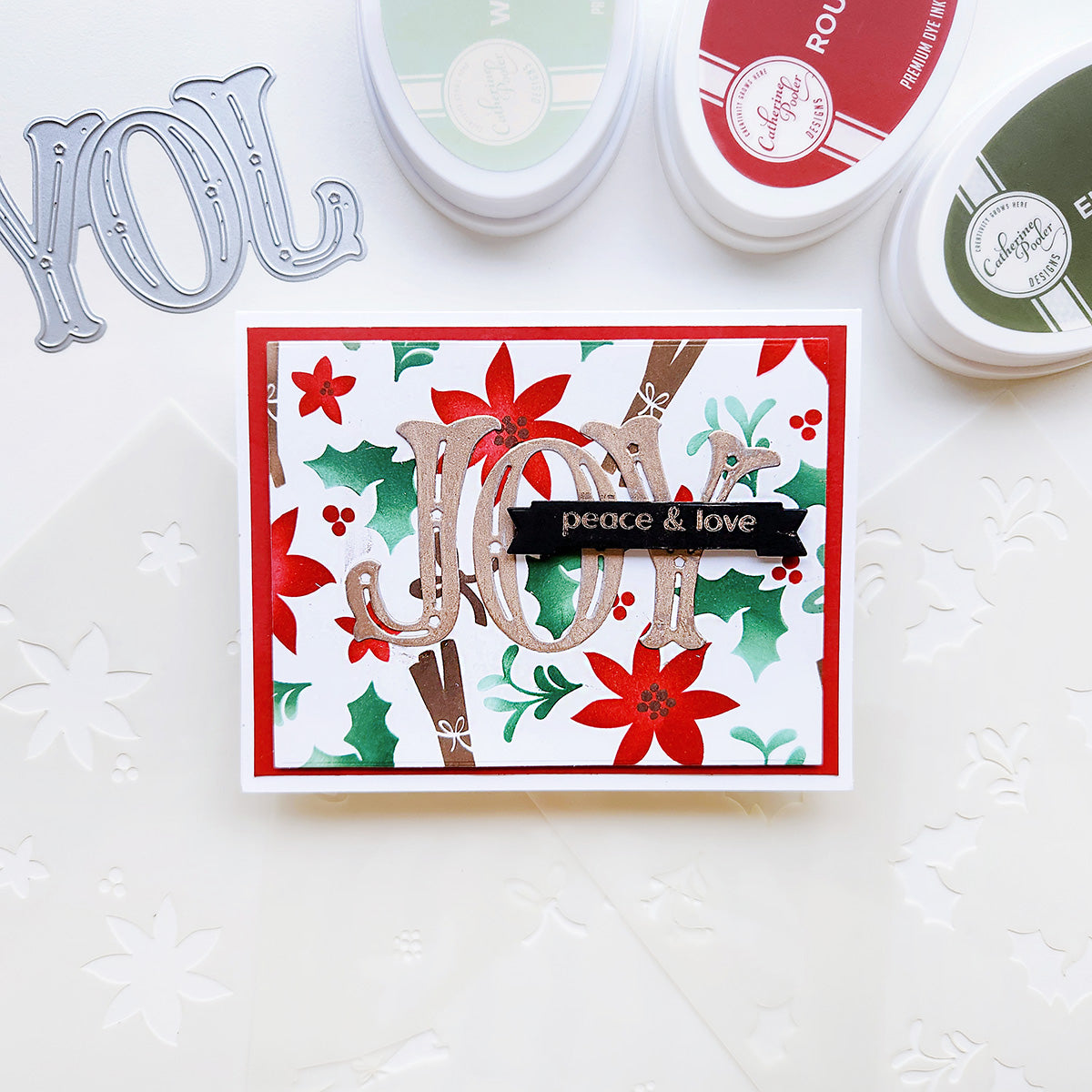 Catherine Pooler - Holiday Mix Layered Stencils
