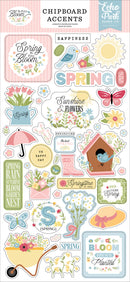 ***Pre-Order*** Echo Park - In Full Bloom - Chipboard Accents