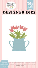 ***Pre-Order*** Echo Park - In Full Bloom - Small Die Set - Embossed Tulips Bouquet