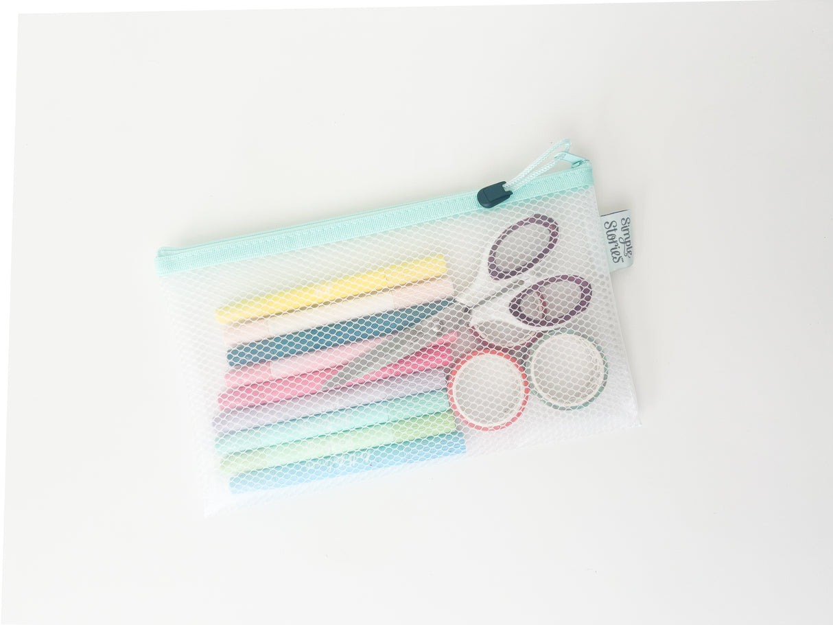***Pre-Order*** Simple Stories - Craft Storage Pouch - Small - Teal